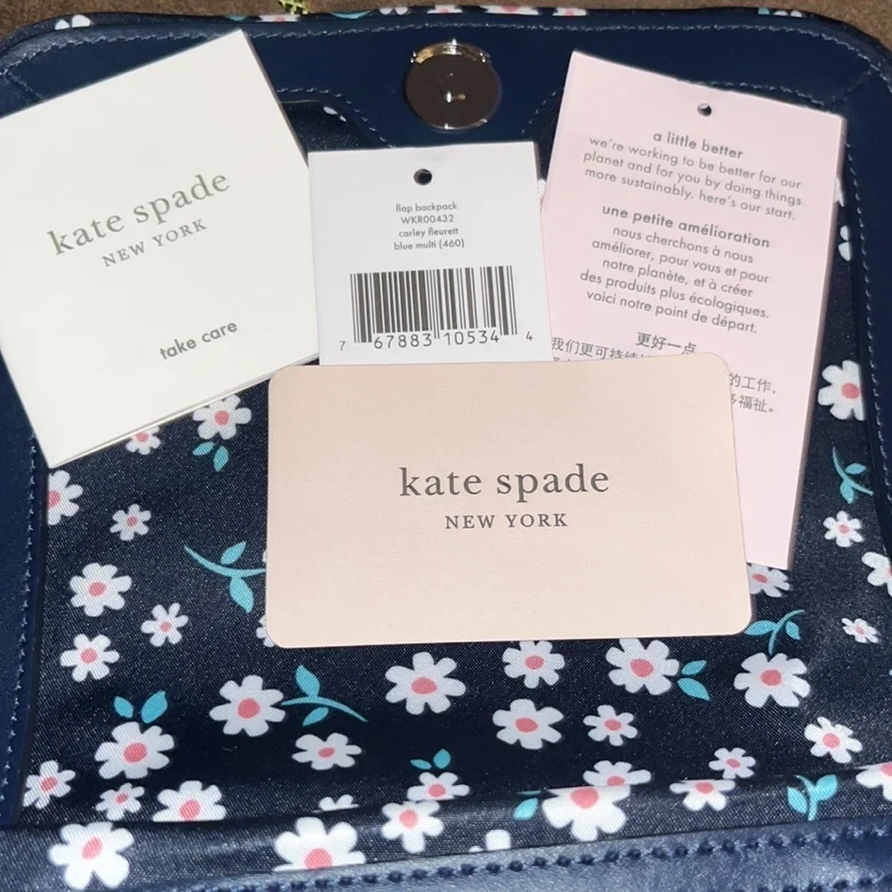 kate spade New York Carley flap backpack WKR00432